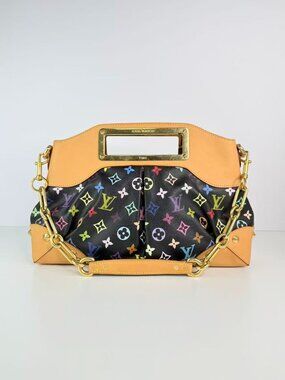 louis vuitton judy handbag monogram multicolor